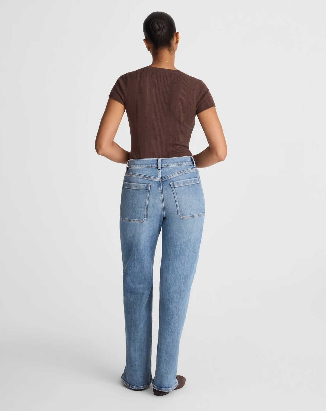 The Curvy Emmett wide leg jean by Madewell